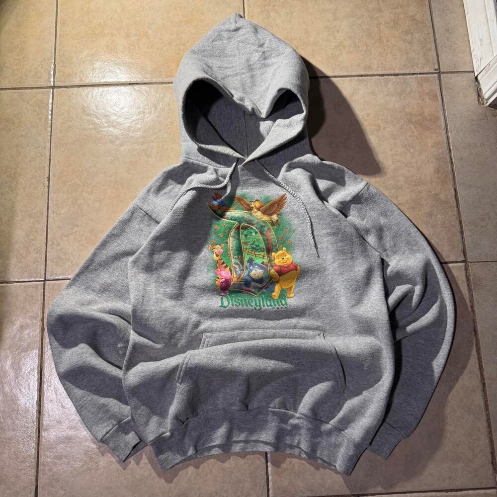 Vintage 90s disney winnie the pooh hoodie Size S in mens